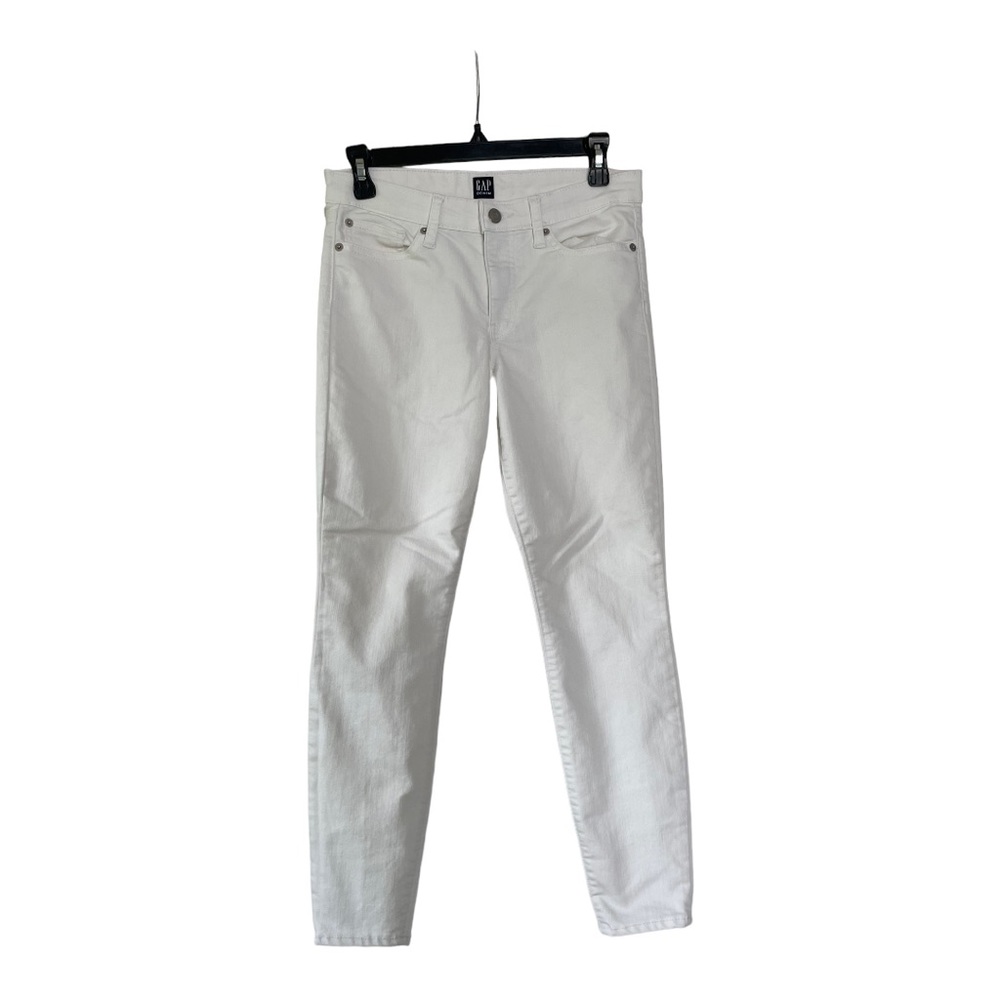 White GAP denim legging